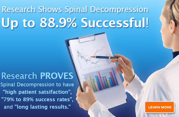 Research Shows Spinal Decompression Up to 88.9% Successful